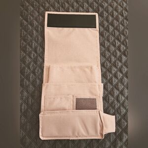 DORM Bedside Organizer with Multiple Pockets-Pink Canvas
